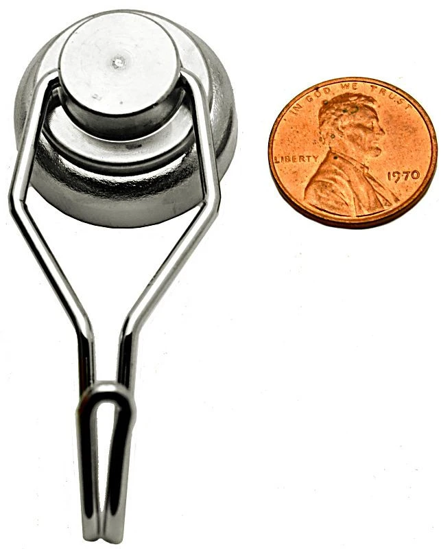 4 Swivel Hook Magnets- Each Holds 18 Lbs